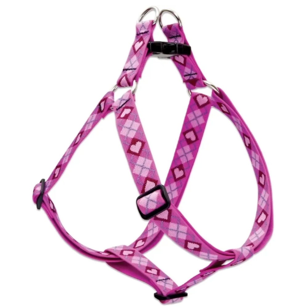 LupinePet 1" "Puppy Love" Step In Dog Harness